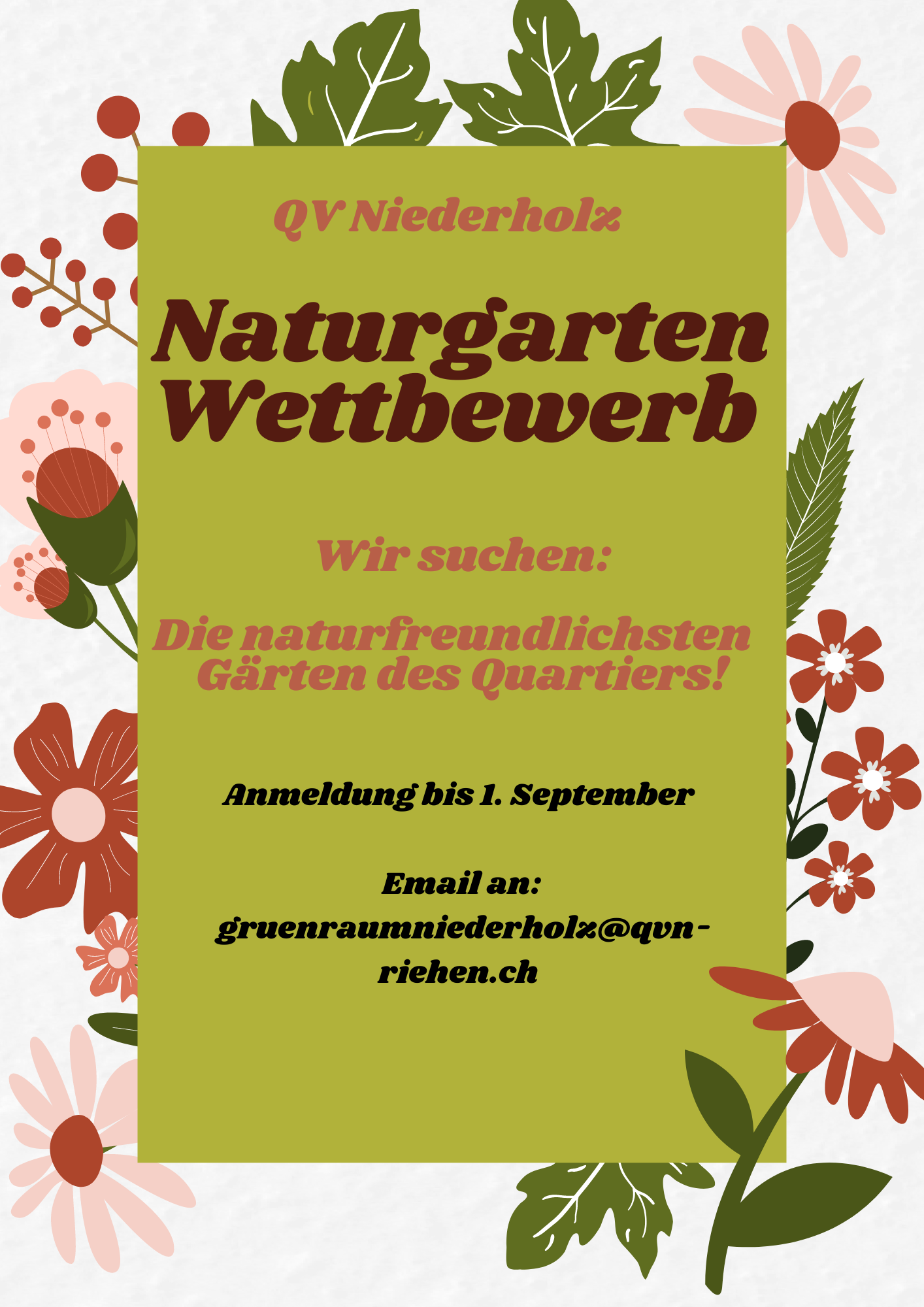 Naturgarten-Flyer